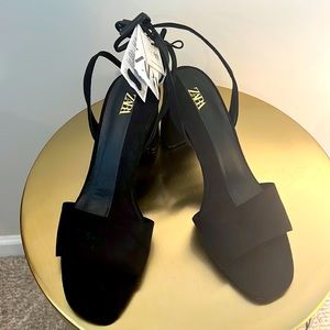 Zara Block Heeled Sandals!